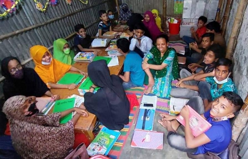 Grameen Shikkha-IDKIDS Non-Formal Slum School Project (2023)